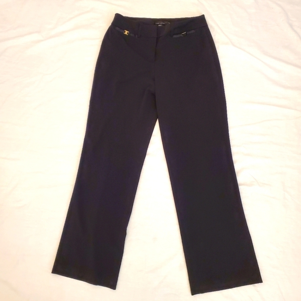 Larry Levine black dress pants size 6